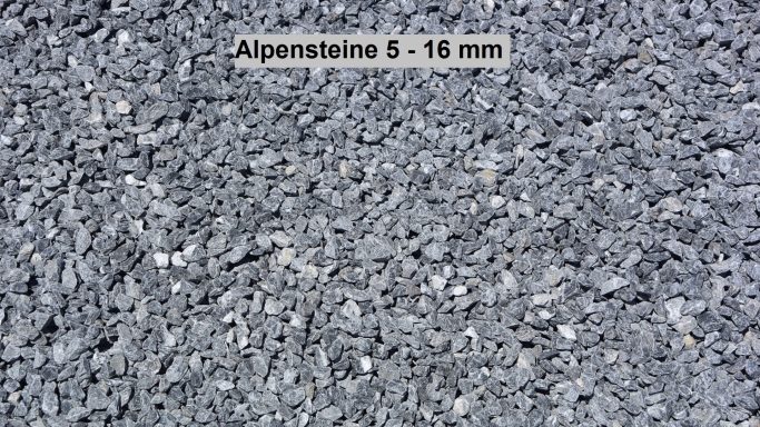 Alpenstein 8-16mm, Grau-Anthrazit